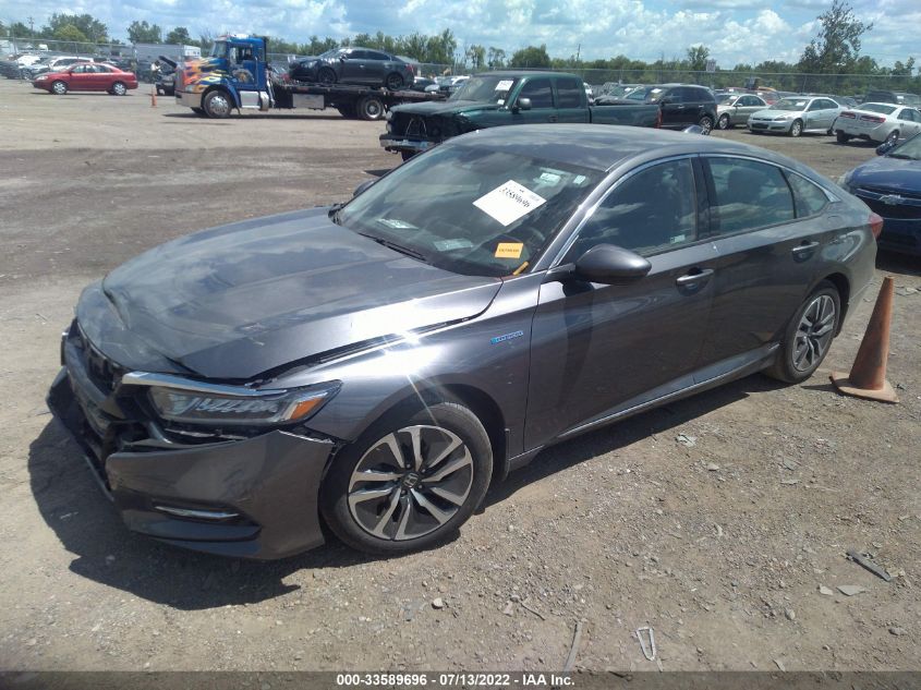 2019 HONDA ACCORD HYBRID EX-L 1HGCV3F53KA004741