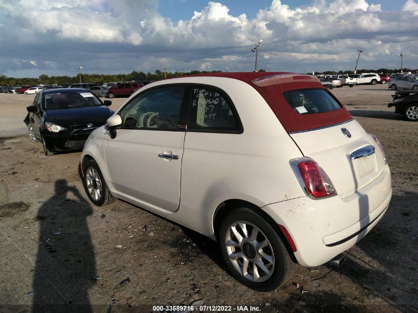 2017 FIAT 500C POP 3C3CFFLR9HT621216
