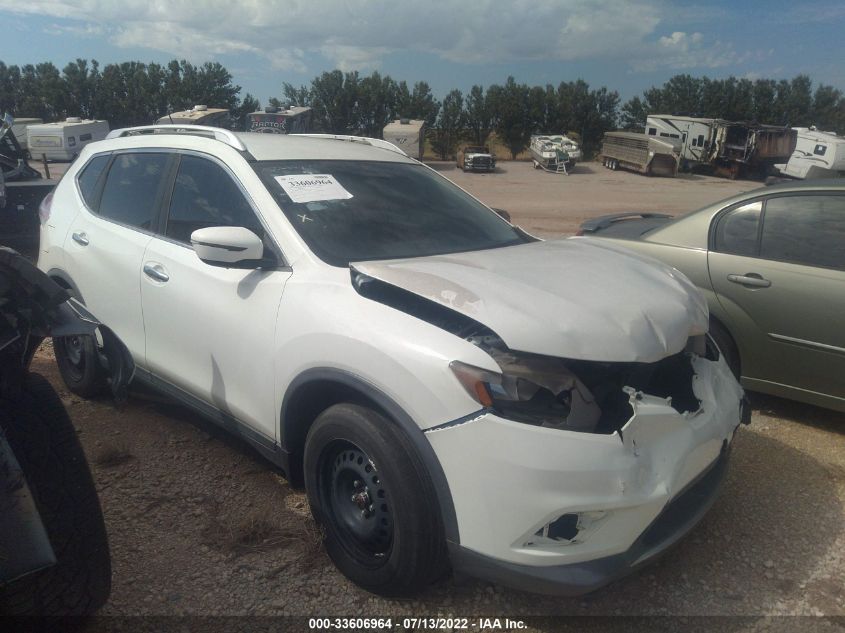 2016 NISSAN ROGUE S KNMAT2MT1GP640537