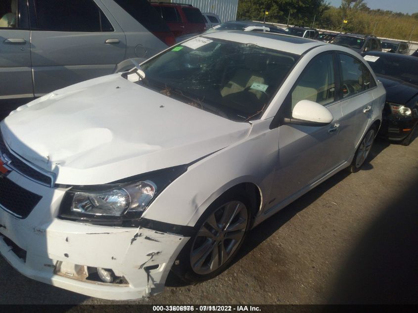 2014 CHEVROLET CRUZE LTZ 1G1PG5SBXE7258720