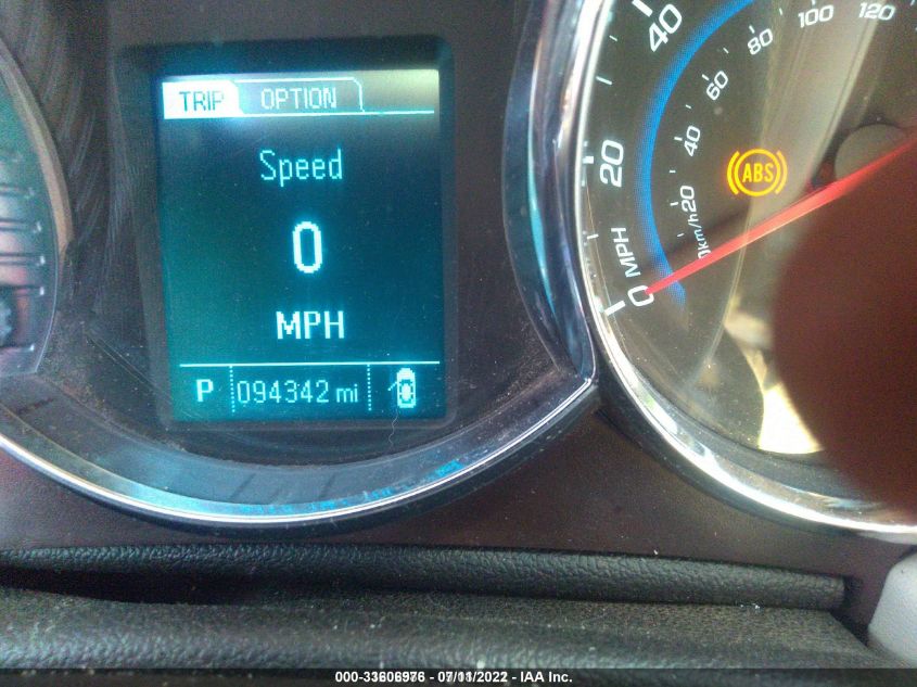2014 CHEVROLET CRUZE LTZ 1G1PG5SBXE7258720
