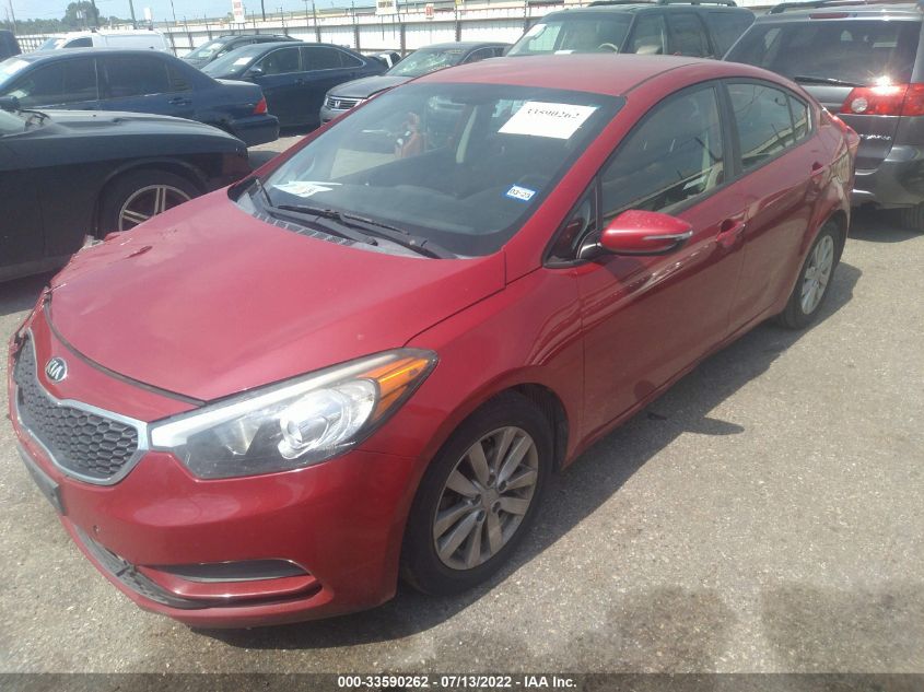2015 KIA FORTE LX KNAFX4A60F5367831
