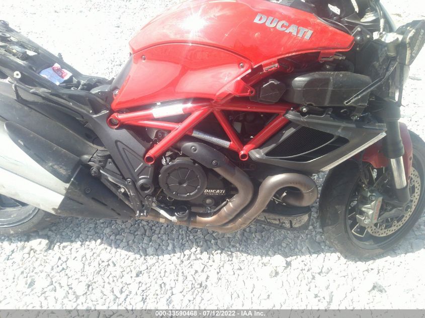 2012 DUCATI DIAVEL ZDM13BLW2CB008220