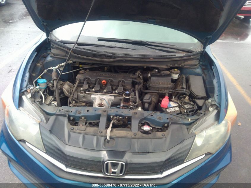 2014 HONDA CIVIC COUPE LX 2HGFG3B53EH524876