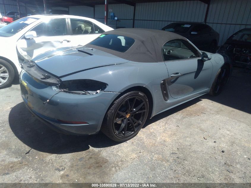 2017 PORSCHE 718 BOXSTER WP0CA2A86HS220575