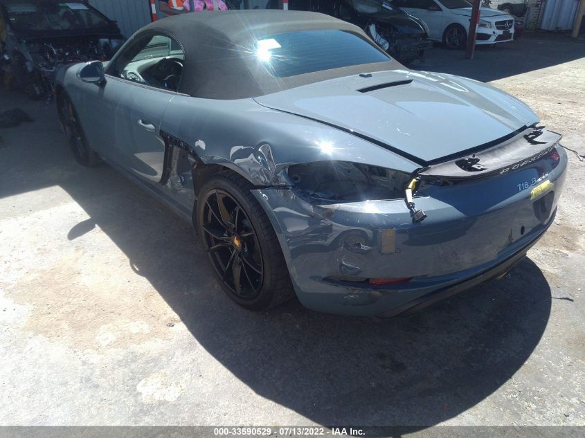 2017 PORSCHE 718 BOXSTER WP0CA2A86HS220575