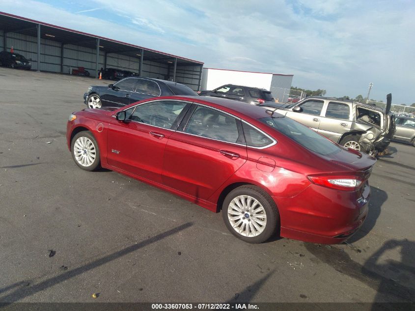 2014 FORD FUSION ENERGI TITANIUM 3FA6P0SU8ER281404