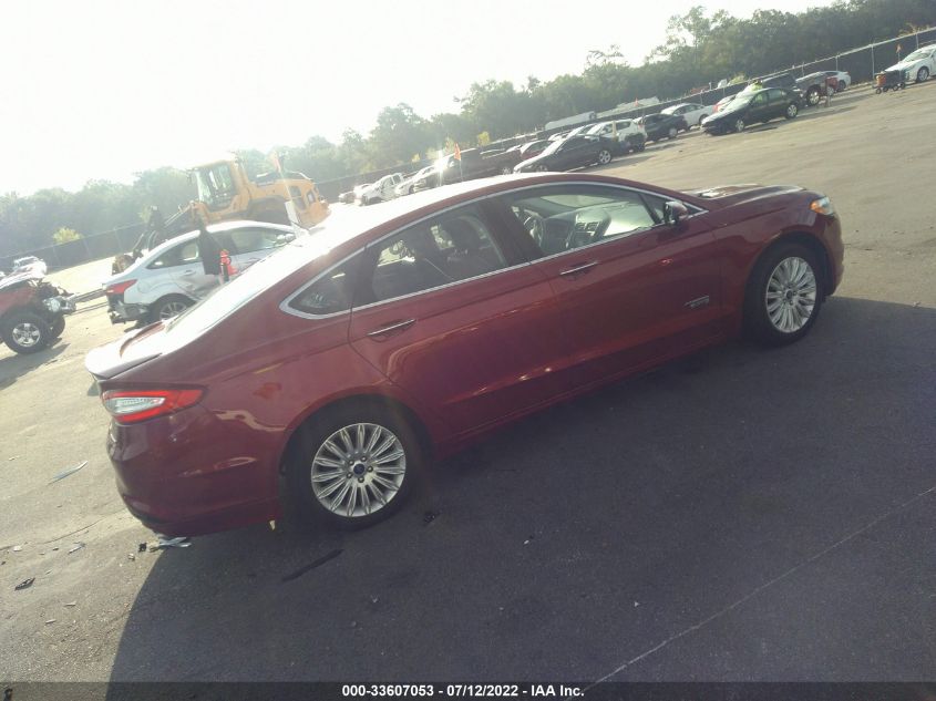 2014 FORD FUSION ENERGI TITANIUM 3FA6P0SU8ER281404