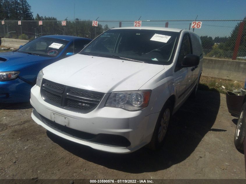2014 RAM CARGO VAN TRADESMAN 2C4RRGAG6ER251295