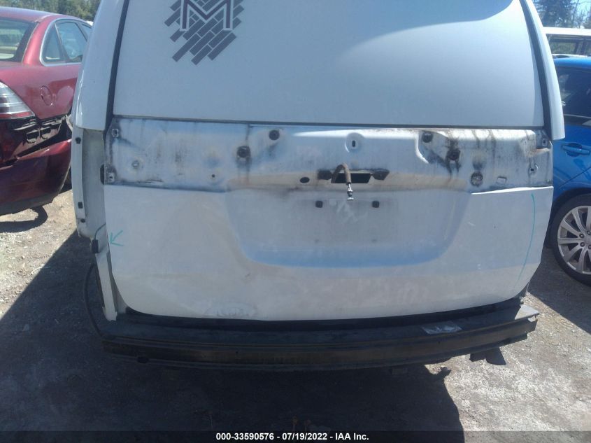 2014 RAM CARGO VAN TRADESMAN 2C4RRGAG6ER251295