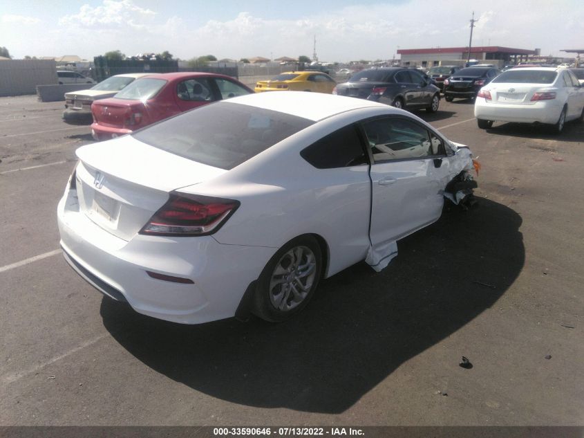 2014 HONDA CIVIC COUPE LX 2HGFG3B54EH505172