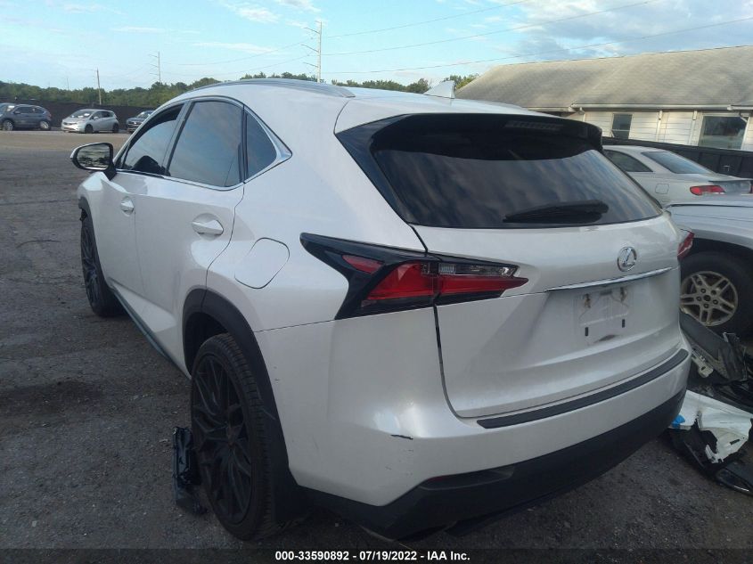 2015 LEXUS NX 200T JTJYARBZ5F2013885