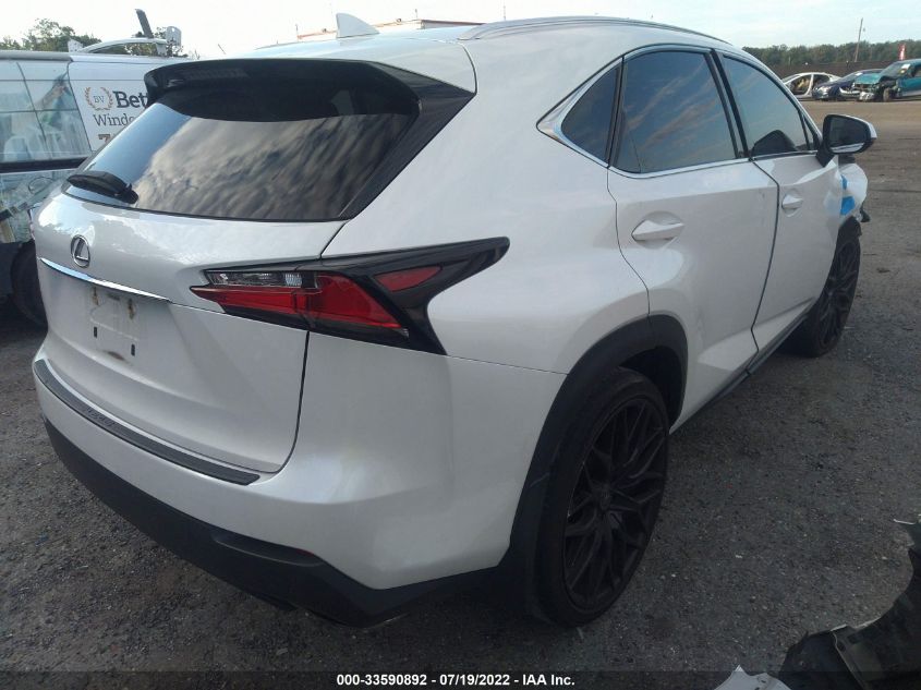 2015 LEXUS NX 200T JTJYARBZ5F2013885