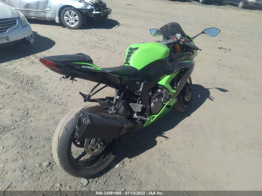 2013 KAWASAKI ZX636 E JKBZXJE13DA001093