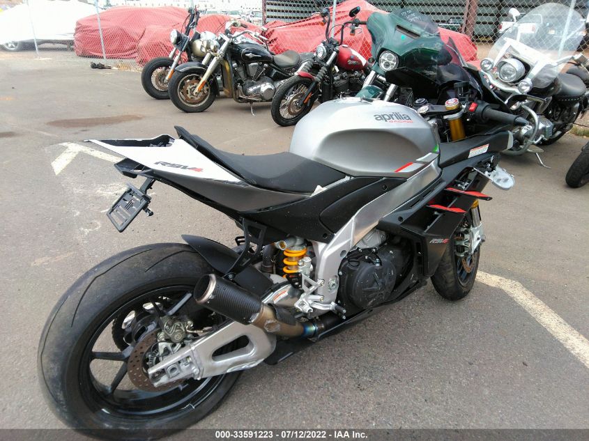 2021 APRILIA RSV4 1100 ZD4KYUA05MS000128
