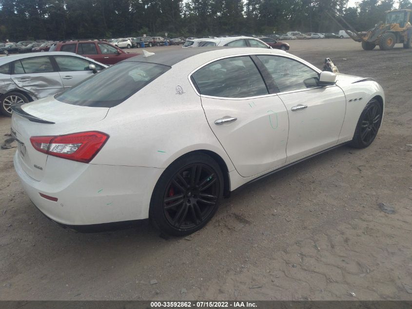 2014 MASERATI GHIBLI S Q4 ZAM57RTA8E1112066