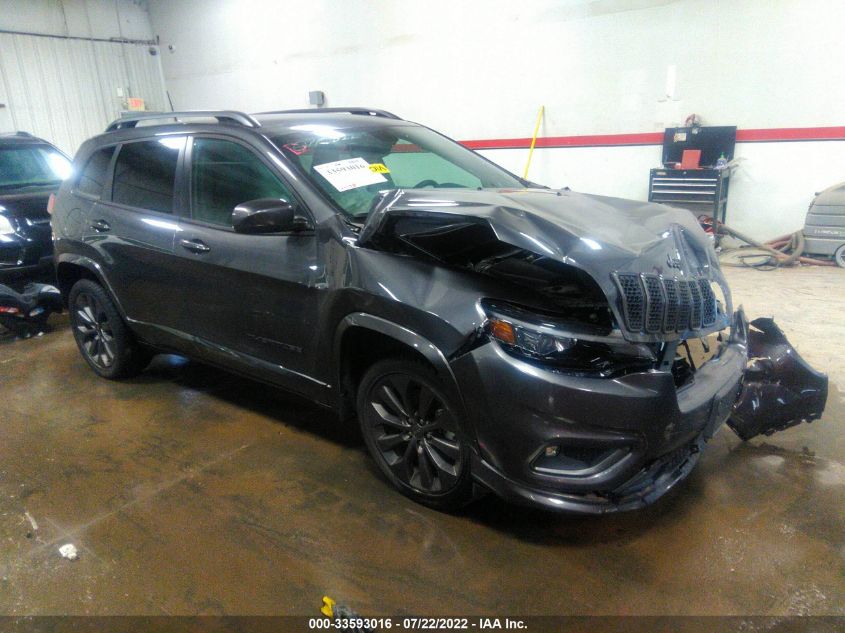 1C4PJMDX9KD334520 JEEP CHEROKEE HIGH ALTITUDE 2019