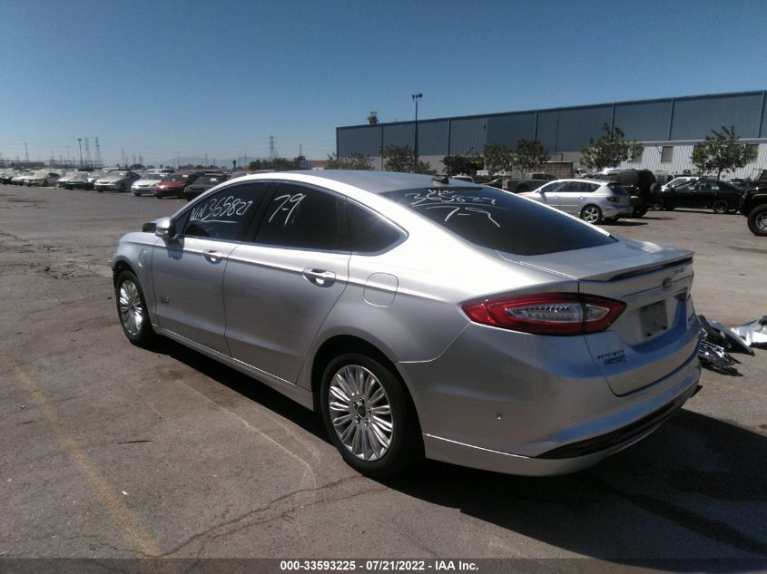 2013 FORD FUSION ENERGI TITANIUM 3FA6P0SU9DR365827