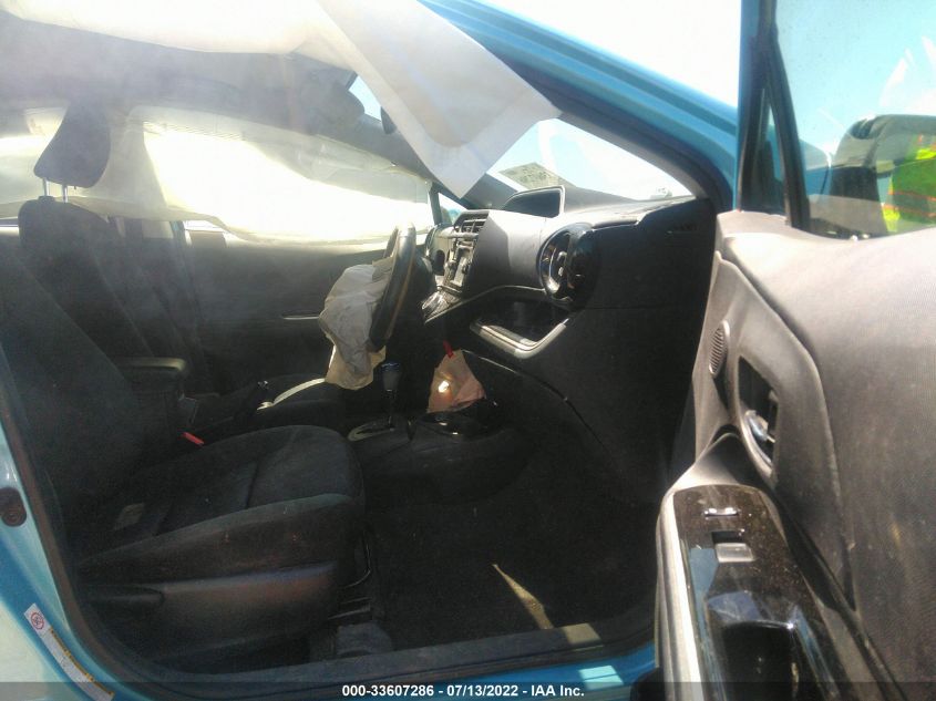 2016 TOYOTA PRIUS C ONE/TWO/THREE/FOUR JTDKDTB34G1129062