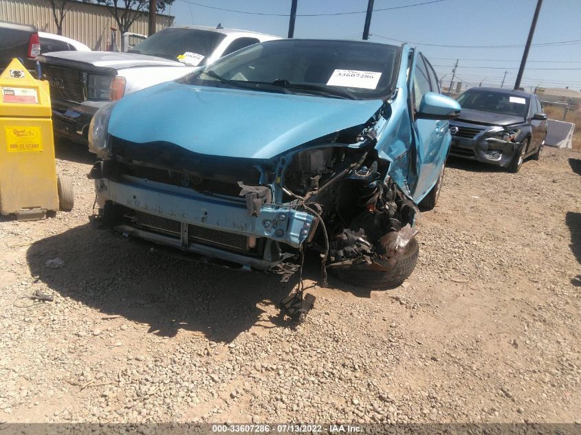 2016 TOYOTA PRIUS C ONE/TWO/THREE/FOUR JTDKDTB34G1129062