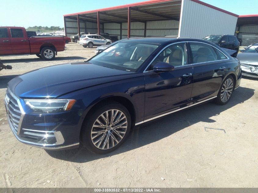 2019 AUDI A8 WAU8DAF80KN007396