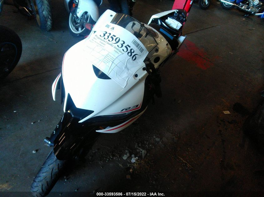 2019 YAMAHA YZFR3 A MH3RH18Y9KK002547