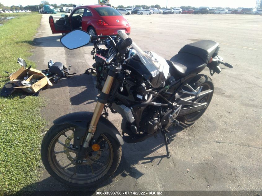 2021 HONDA CBF300 NA MLHNC5557M5100701