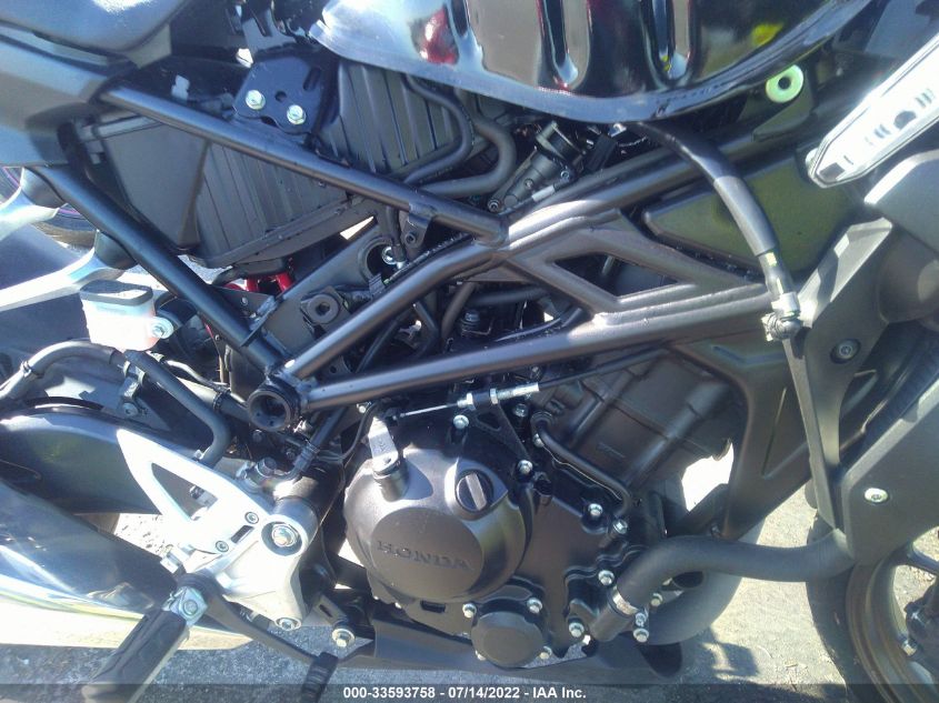 2021 HONDA CBF300 NA MLHNC5557M5100701