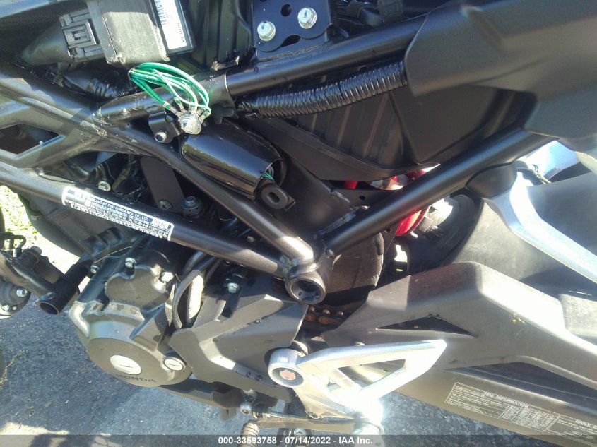 2021 HONDA CBF300 NA MLHNC5557M5100701