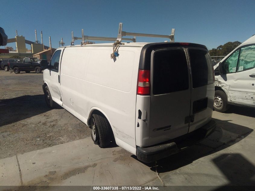2013 CHEVROLET EXPRESS CARGO VAN 1GCSGAFX9D1133418
