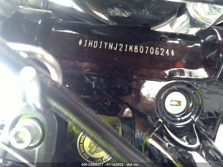 2019 HARLEY-DAVIDSON FXLR 1HD1YNJ21KB070624