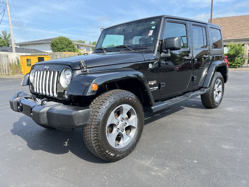 2018 JEEP WRANGLER JK UNLIMITED SAHARA 1C4BJWEG1JL816293
