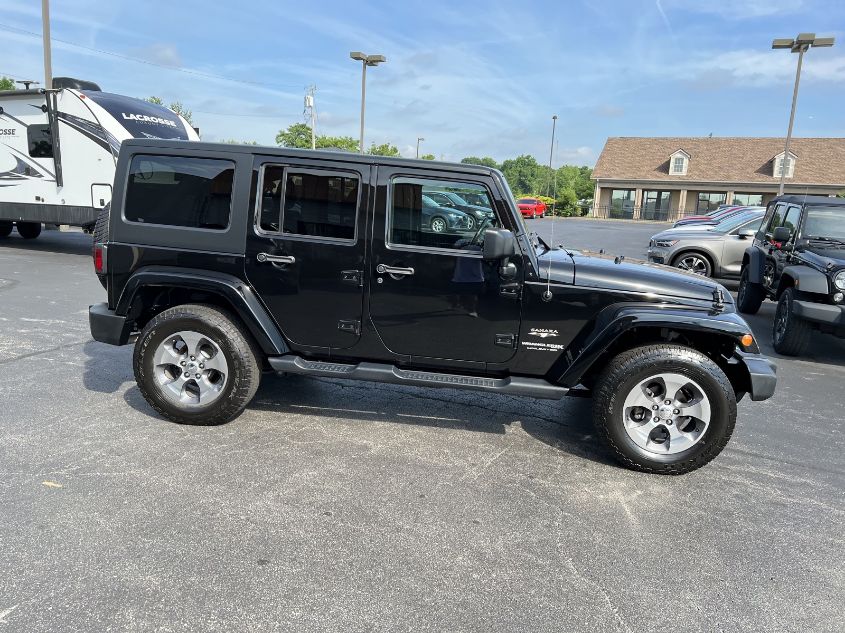 2018 JEEP WRANGLER JK UNLIMITED SAHARA 1C4BJWEG1JL816293