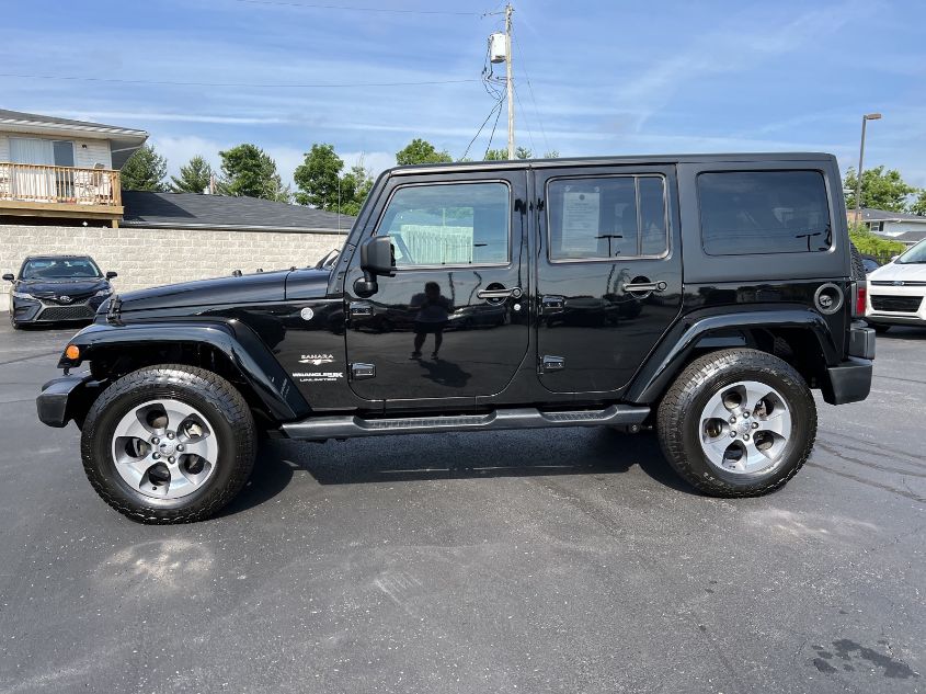 2018 JEEP WRANGLER JK UNLIMITED SAHARA 1C4BJWEG1JL816293