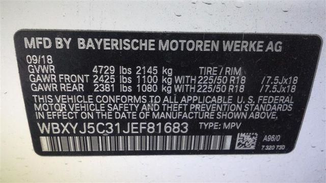 2018 BMW X2 XDRIVE28I WBXYJ5C31JEF81683