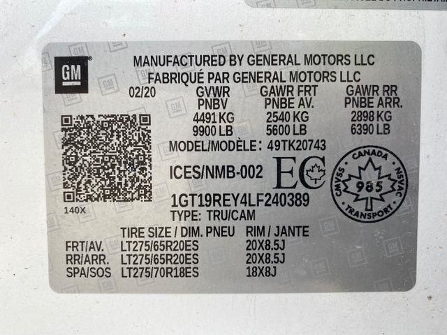 2020 GMC SIERRA K2500 DENALI 1GT19REY4LF240389