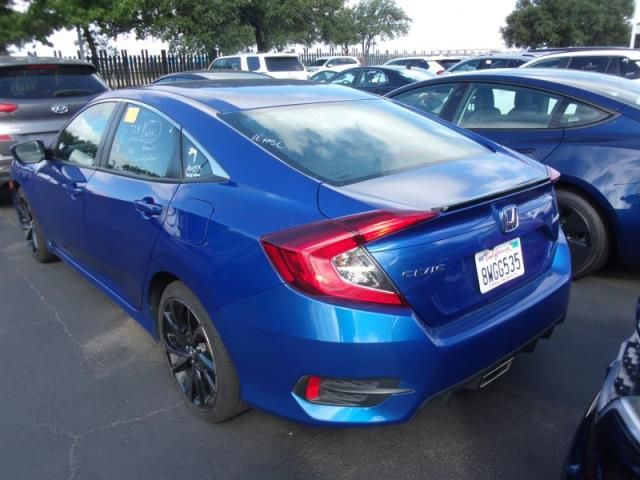 2021 HONDA CIVIC SPORT 19XFC2F8XME202514