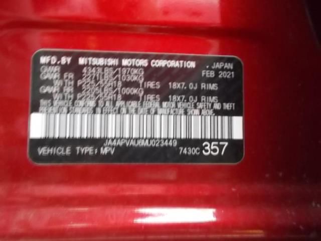 2021 MITSUBISHI OUTLANDER SPORT SE JA4APVAU6MU023449