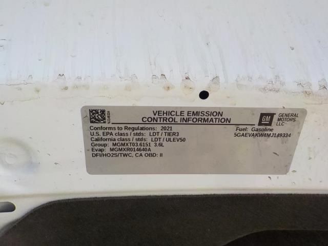 2021 BUICK ENCLAVE ESSENCE 5GAEVAKW4MJ149334