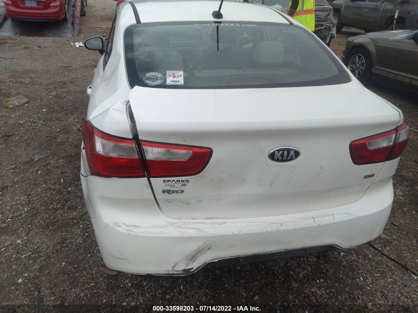 2015 KIA RIO LX KNADM4A36F6429183