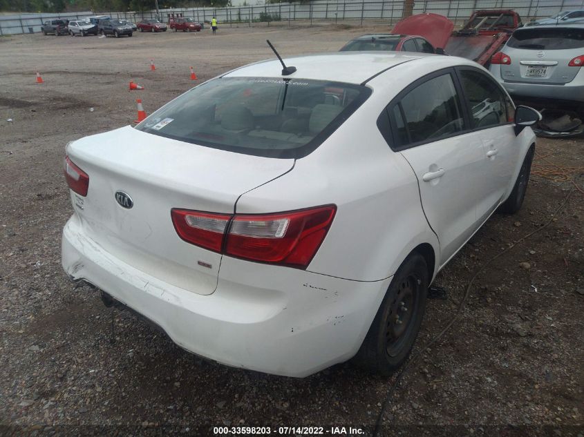 2015 KIA RIO LX KNADM4A36F6429183