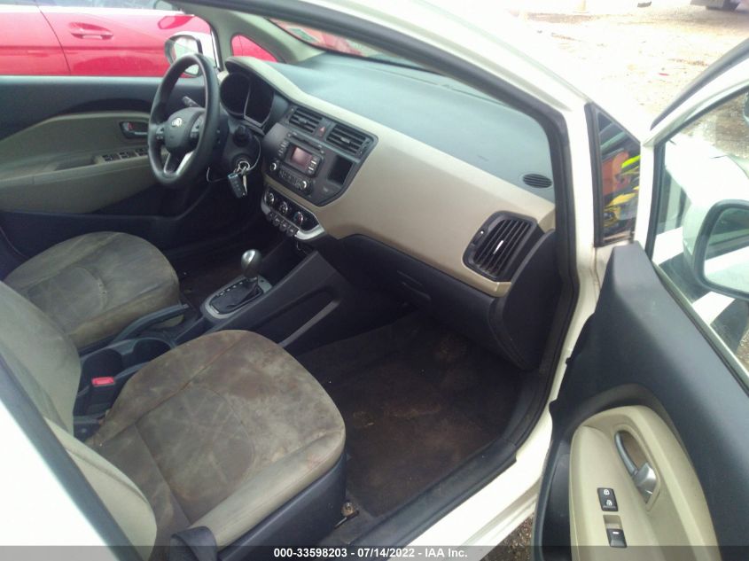 2015 KIA RIO LX KNADM4A36F6429183