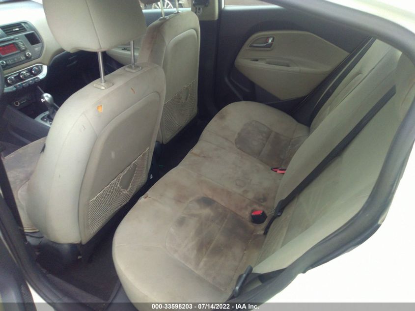 2015 KIA RIO LX KNADM4A36F6429183