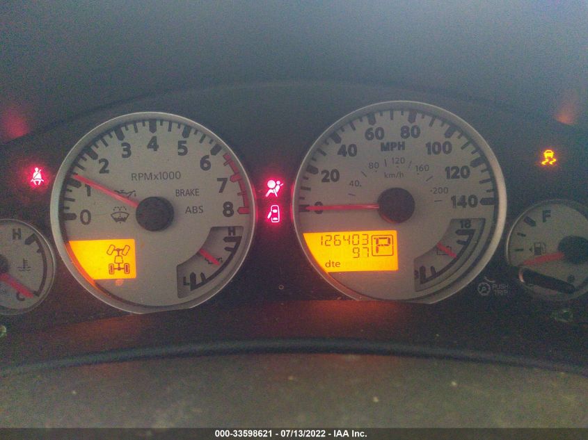 2015 NISSAN XTERRA PRO-4X 5N1AN0NW8FN664265