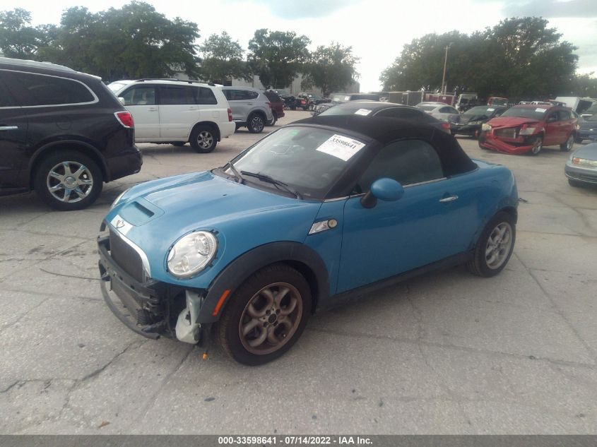 2013 MINI COOPER ROADSTER S WMWSY3C58DT594042