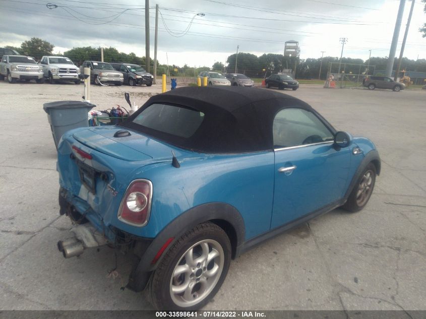 2013 MINI COOPER ROADSTER S WMWSY3C58DT594042