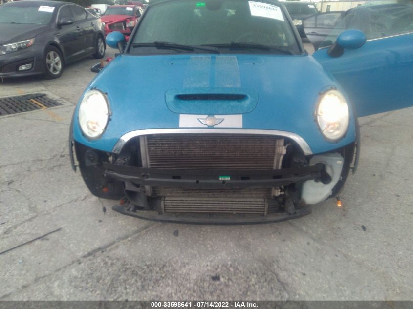 2013 MINI COOPER ROADSTER S WMWSY3C58DT594042