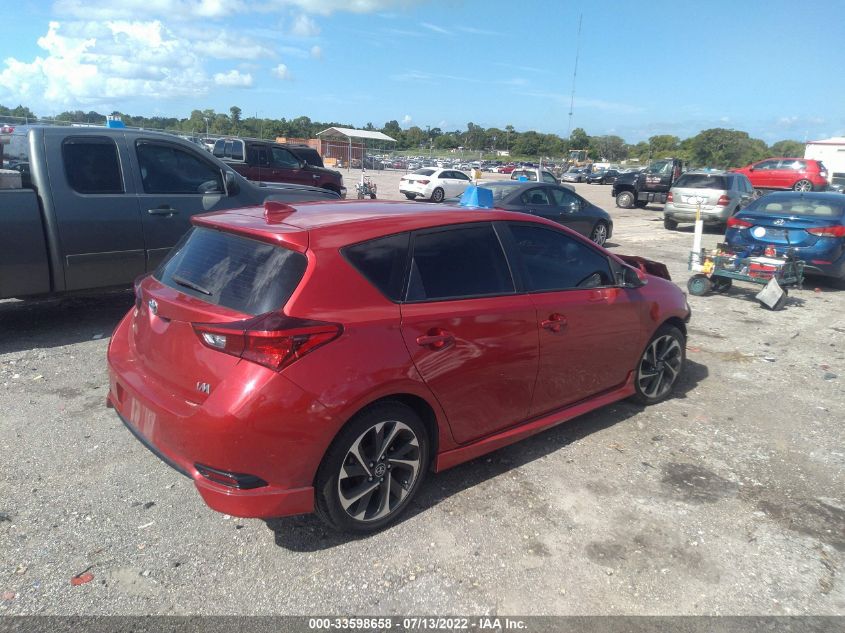 2017 TOYOTA COROLLA IM JTNKARJE4HJ539162