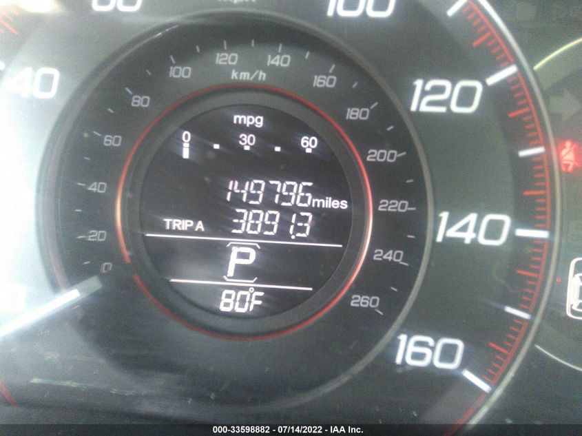 2013 HONDA ACCORD CPE EX-L 1HGCT2B85DA008132