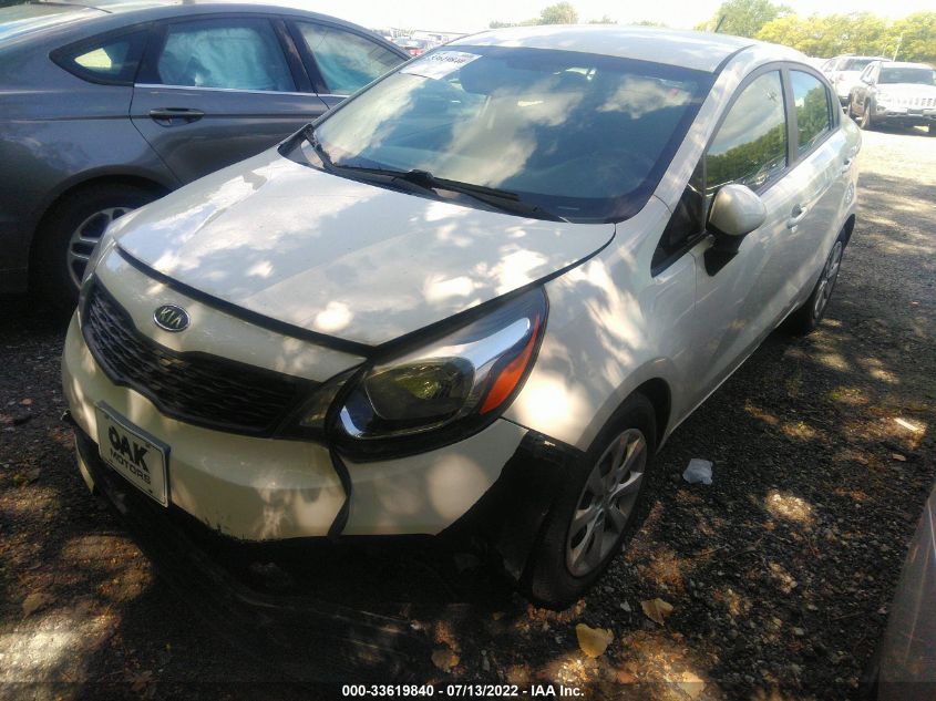 2013 KIA RIO LX KNADM4A3XD6098072